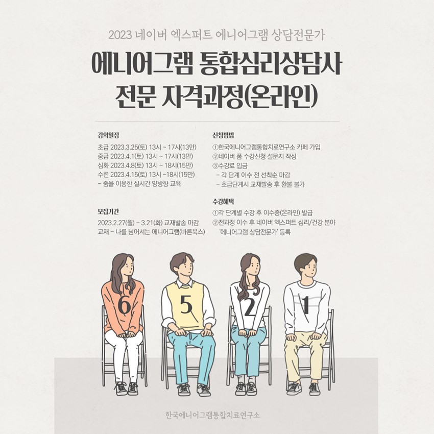 1.2023 네이버 엑스퍼트 에니어그램 상담전문가 양성과정
